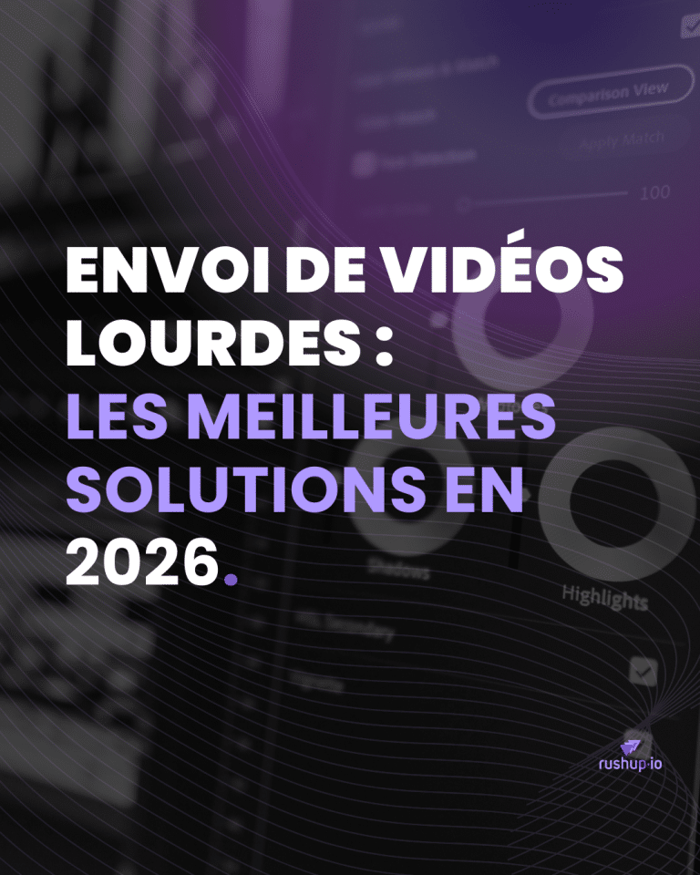 Envoi de vidéos lourdes les meilleures solutions en 2026
