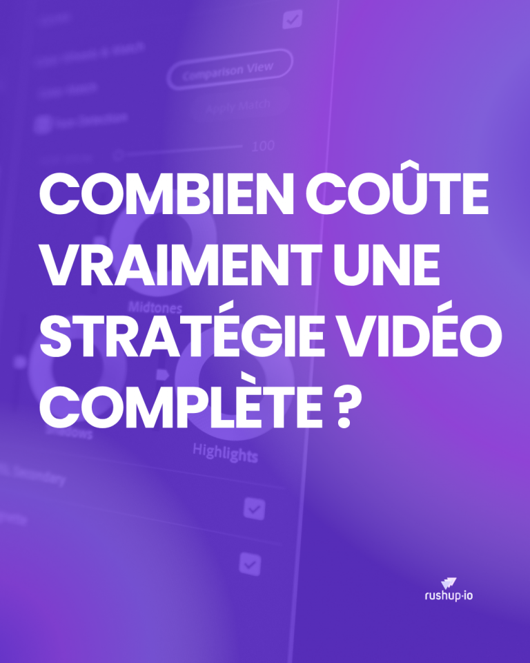 Combien coûte vraiment une stratégie vidéo complète BLOG