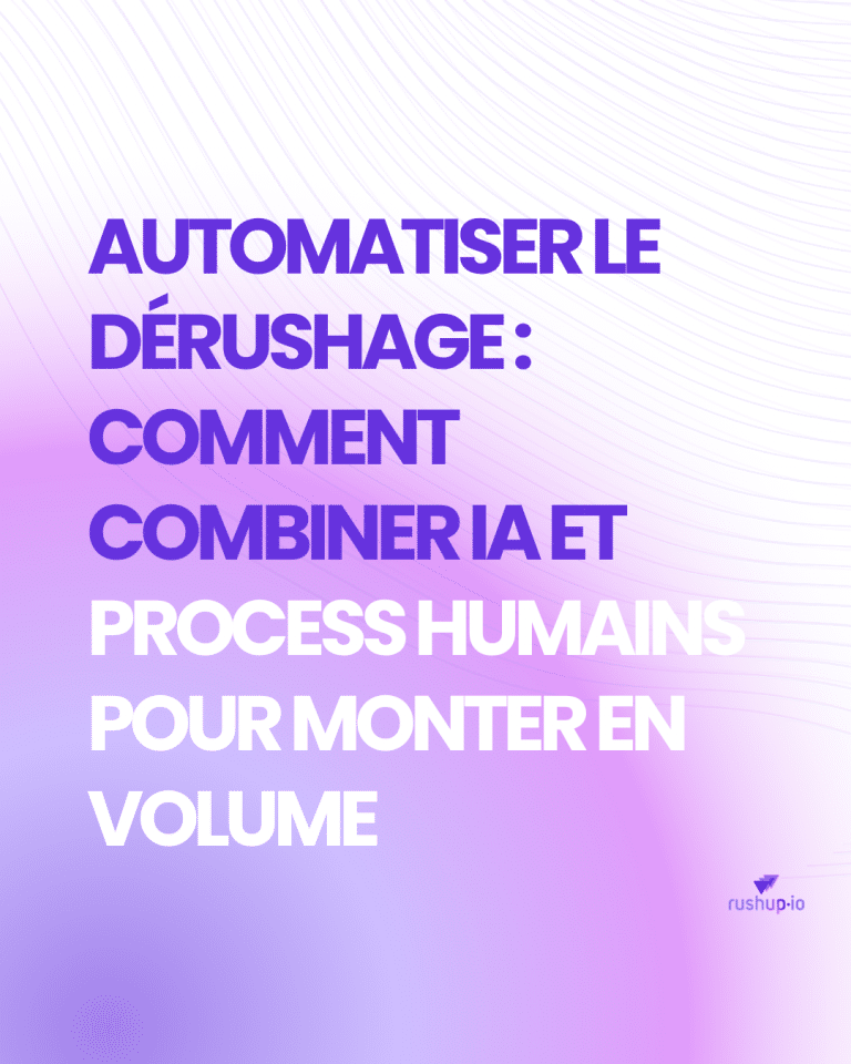 Automatiser le dérushage comment combiner IA et process humains pour monter en volume